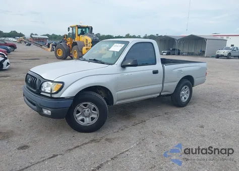 2001 Toyota Tacoma из США, поврежденный, VIN 5TENL42N01Z760766
